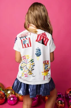 Kids White Fair Icon Tee