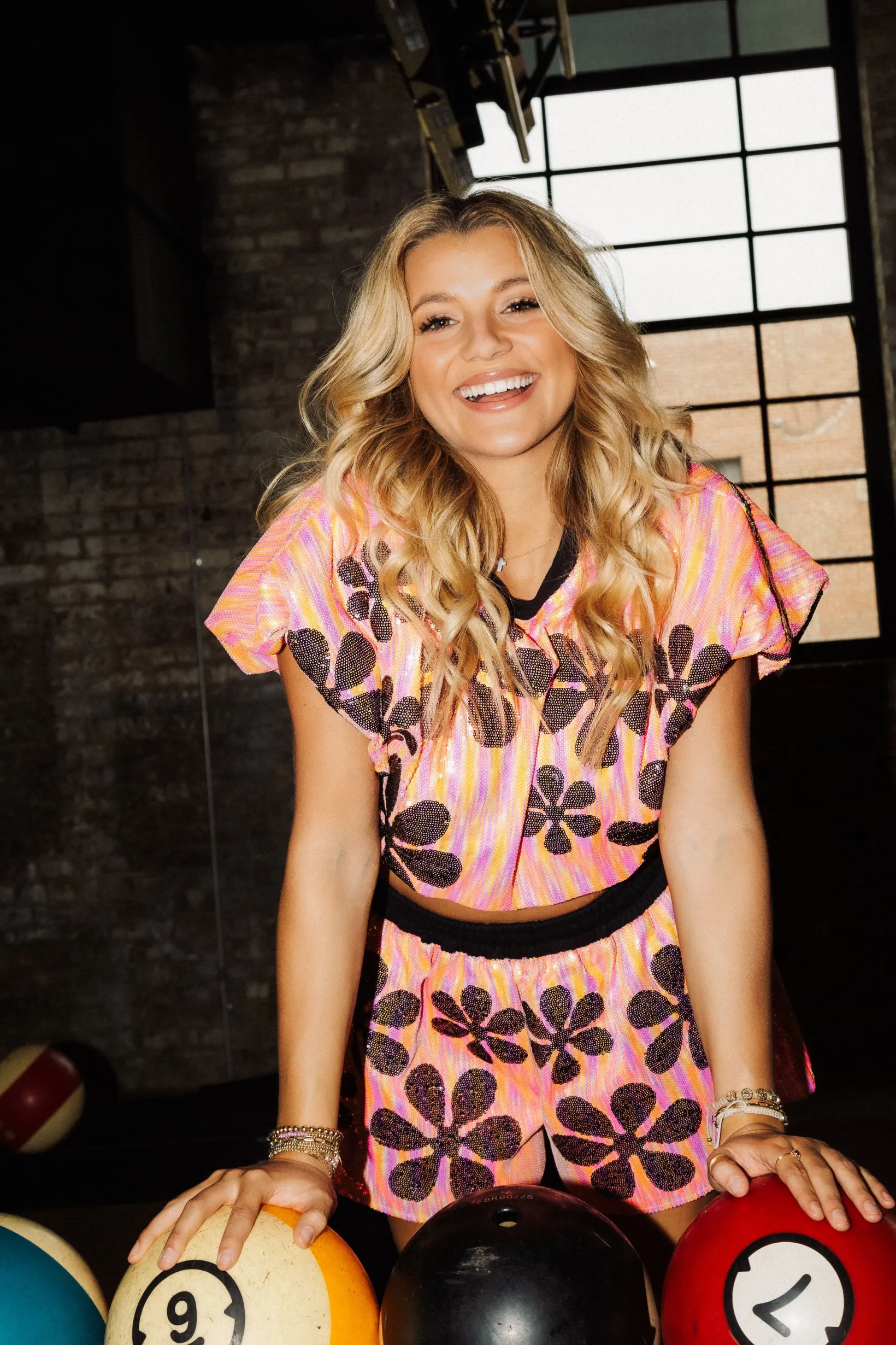 Lava Lamp Sequin Short