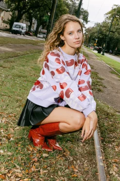 Lavender Red Beans & Rice Sweatshirt