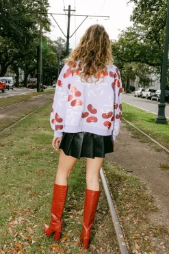 Lavender Red Beans & Rice Sweatshirt
