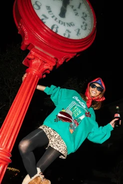 Licensed- Green Ramen Coca-Cola Sweatshirt