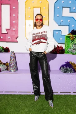 Licensed- Grey 'Razorbacks Arkansas' Vintage Sweatshirt