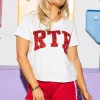 Licensed RTR Jeweled Letter Tee