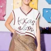 Licensed-Maroon & Grey Pearl 'Texas A&M' V Neck Sweater Vest