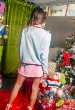 Light Blue Nutcracker & Clara Cardigan