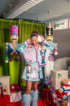 Light Blue Nutcracker And Clara Skirt