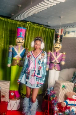 Light Blue Nutcracker And Clara Skirt