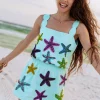 Light Blue Scallop Starfish Tank