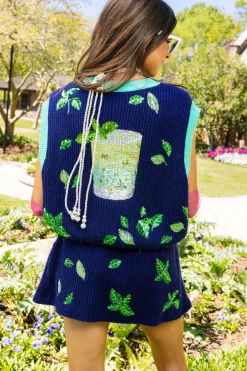 Mint Julep Queen Sweater Vest