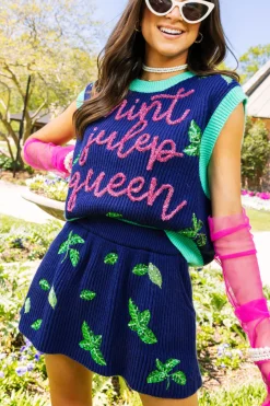 Mint Julep Queen Sweater Vest