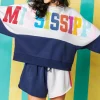 Mississippi Queen Colorblock Sweatshirt