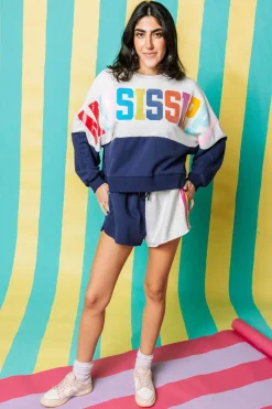 Mississippi Queen Colorblock Sweatshirt