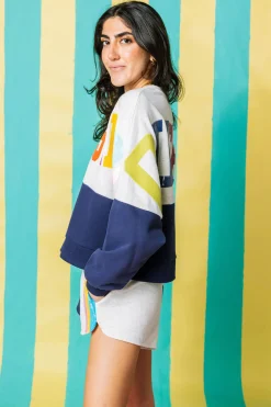 Mississippi Queen Colorblock Sweatshirt