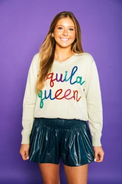 Navy Leather Swing Shorts