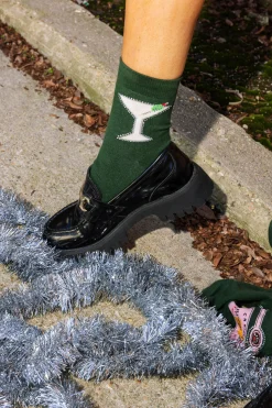 Olive Martini Socks