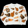Orange & Black Cheers Queen Icon Sweatshirt