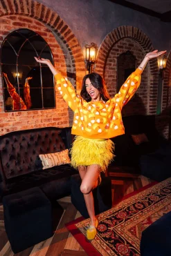 Orange Candy Corn Sweatshirt