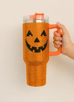 Orange Pumpkin Tumbler