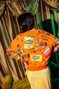 Orange Queen of Candy Sweatshirt