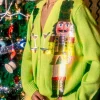 Pale Green Martini Nutcracker Cardigan