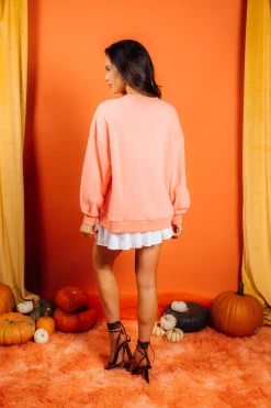 Peach Big Turkey Sweatshirt