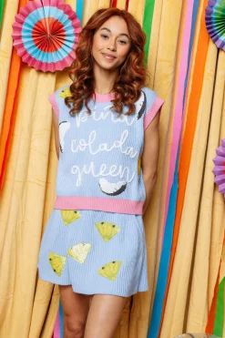 Pina Colada Queen Sweater Vest