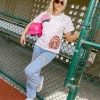 Pink Batter Up Tee