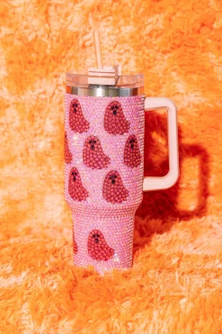 Pink Ghost Tumbler
