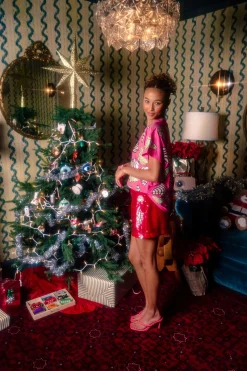 Pink Little Debbie Trees Tee