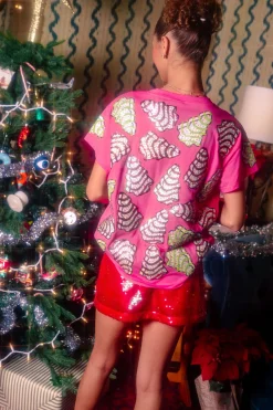 Pink Little Debbie Trees Tee