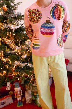 Pink Ornament Sweatshirt