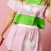 Pink Pickle Ball Active Skort