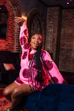 Pink QOS O'Lantern Sweatshirt