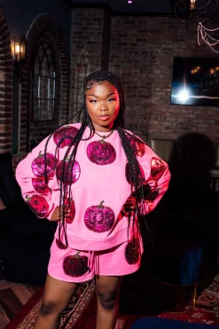 Pink QOS O'Lantern Sweatshirt