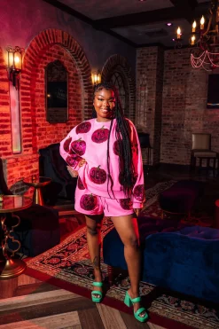 Pink QOS O'Lantern Sweatshirt