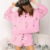 Pink Safety Pin Shorts