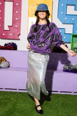 Purple Crawling Horned Frogs Sweatshirt