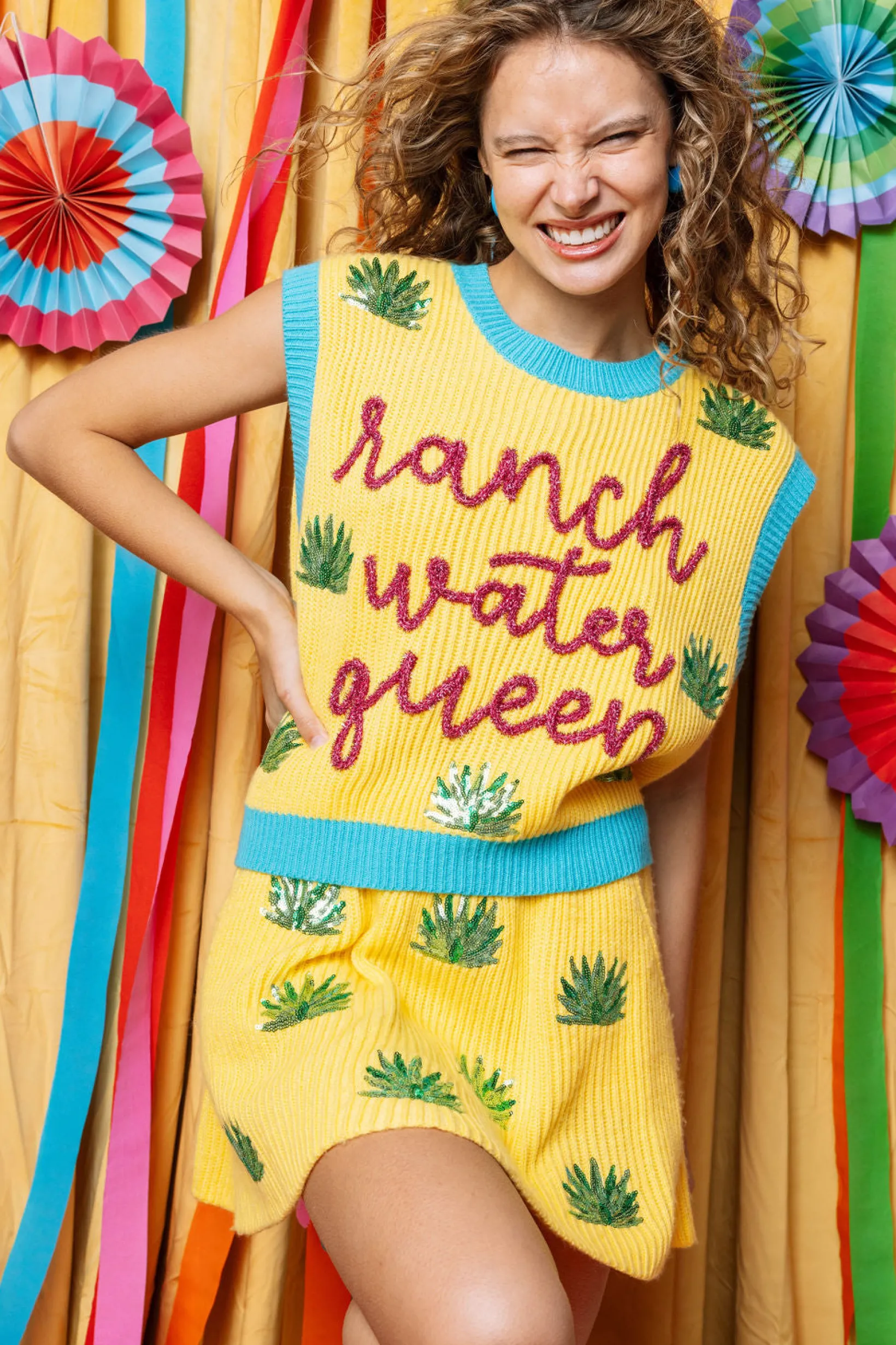 Ranch Water Queen Sweater Vest