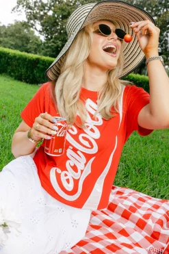 Red Coca-Cola® Logo Tee