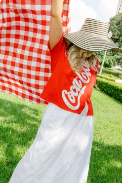 Red Coca-Cola® Logo Tee
