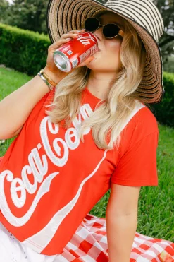 Red Coca-Cola® Logo Tee