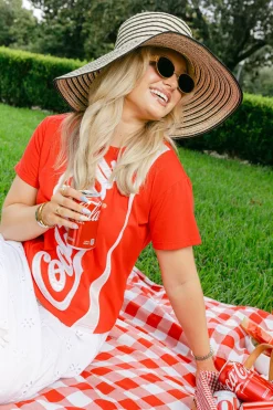 Red Coca-Cola® Logo Tee