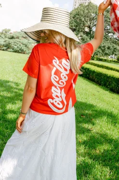 Red Coca-Cola® Logo Tee
