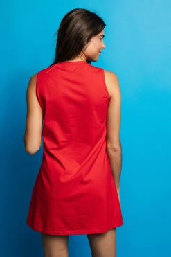 Red Queen of Beers Tank Tee Dress