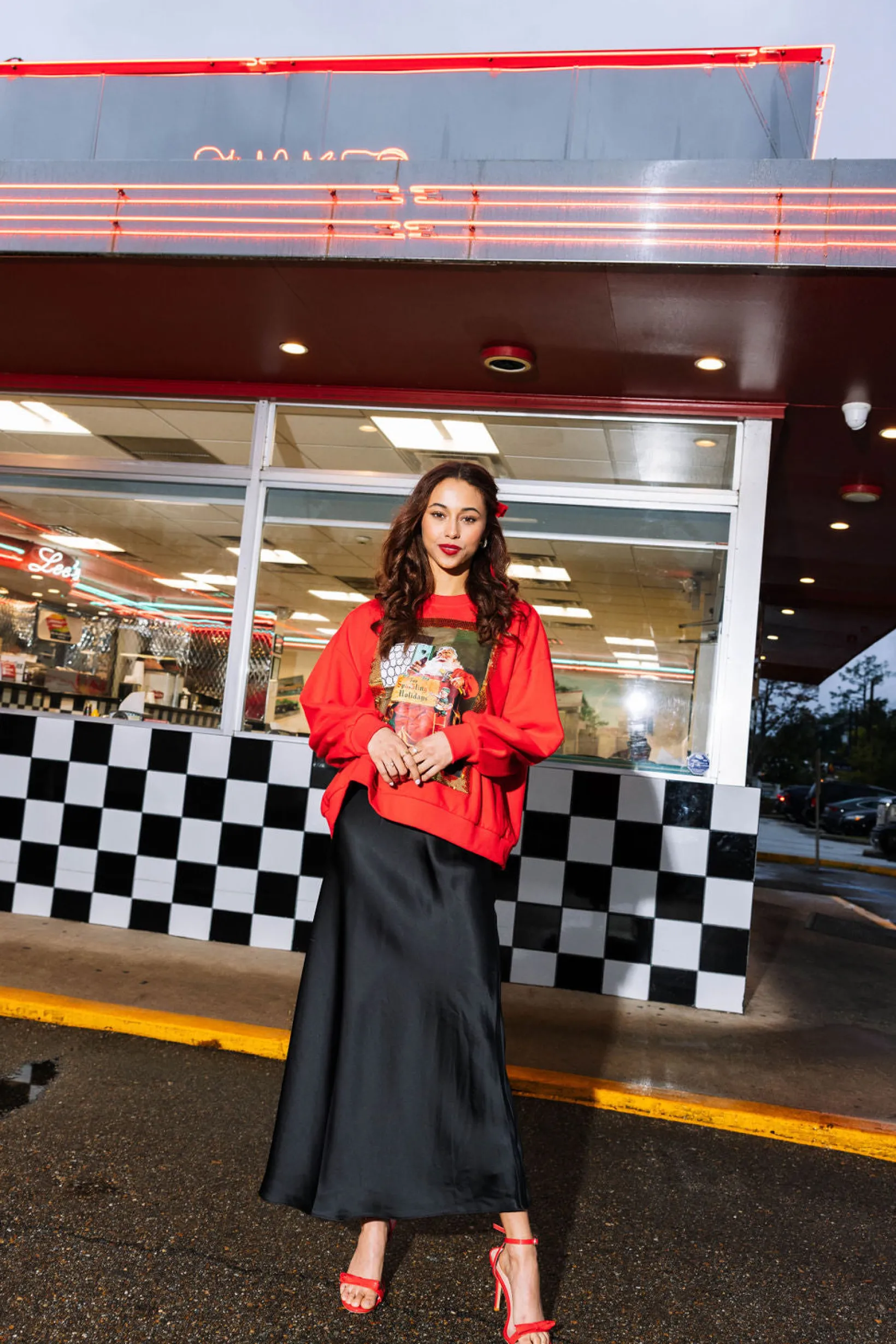 Red Santa Coca-Cola® Sweatshirt