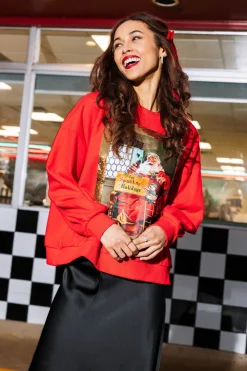 Red Santa Coca-Cola® Sweatshirt