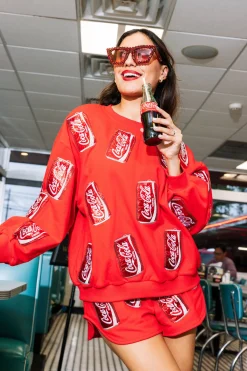 Red Scatter Coca-Cola® Can Short