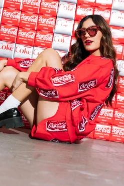 Red Scatter Coca-Cola® Can Short