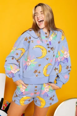 Sun & Moon Henley Short