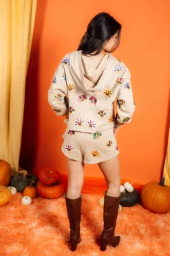 Tan Multi Turkey Short